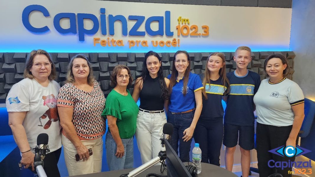 Mesa redonda na Capinzal FM celebra os 40 anos da Escola Municipal Viver e Conhecer em Capinzal