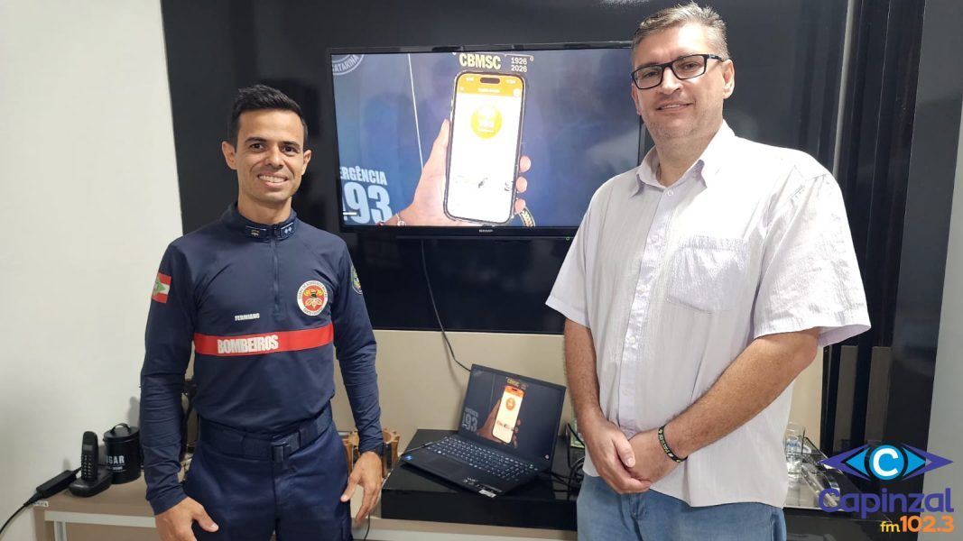 Vereador Rafael Tonial comemora início da operação do aplicativo CBMSC Cidadão