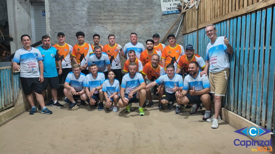 Cassino A vence em casa e segue firme na disputa do Municipal de Bocha de Capinzal