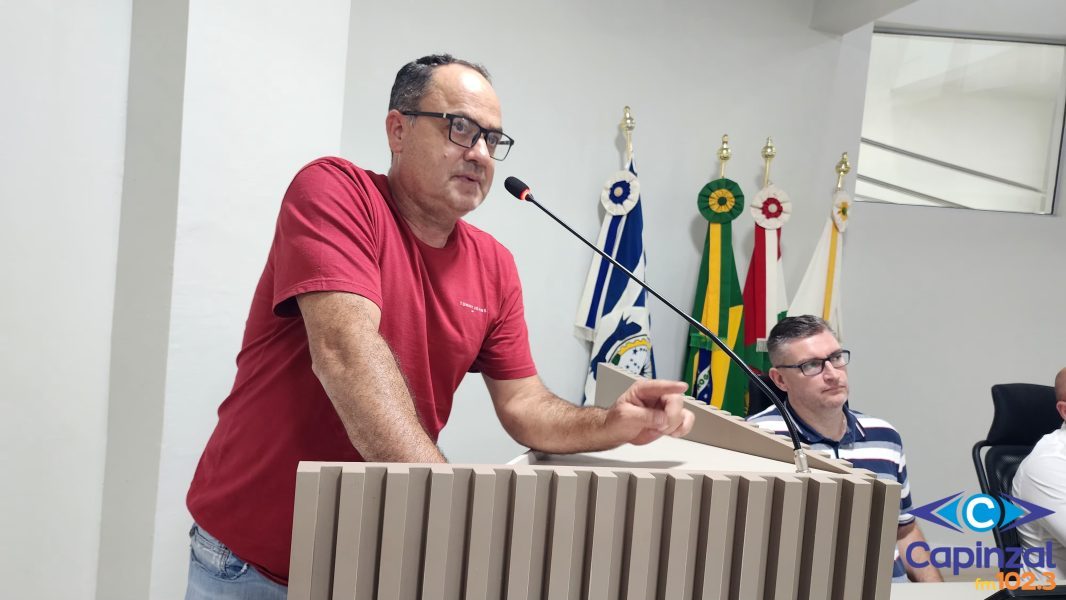 Coordenador do Anjos da Vida detalha números de atendimentos durante sessão da Câmara em Capinzal