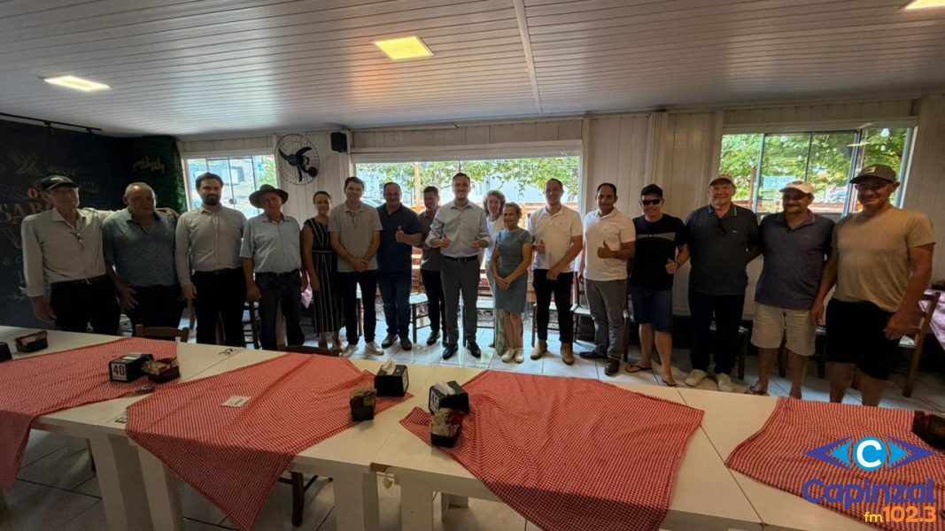 Deputado Estadual Pepê Collaço cumpre agenda em Capinzal