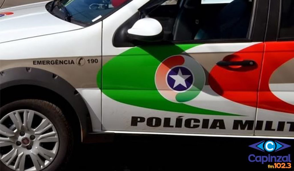 PM prende homem com mandado de prisão em aberto após ocorrência de violência doméstica em Herval d’Oeste
