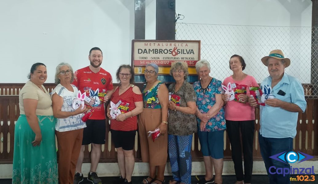 Zortéa realiza ação de Páscoa voltada à valorização da melhor idade