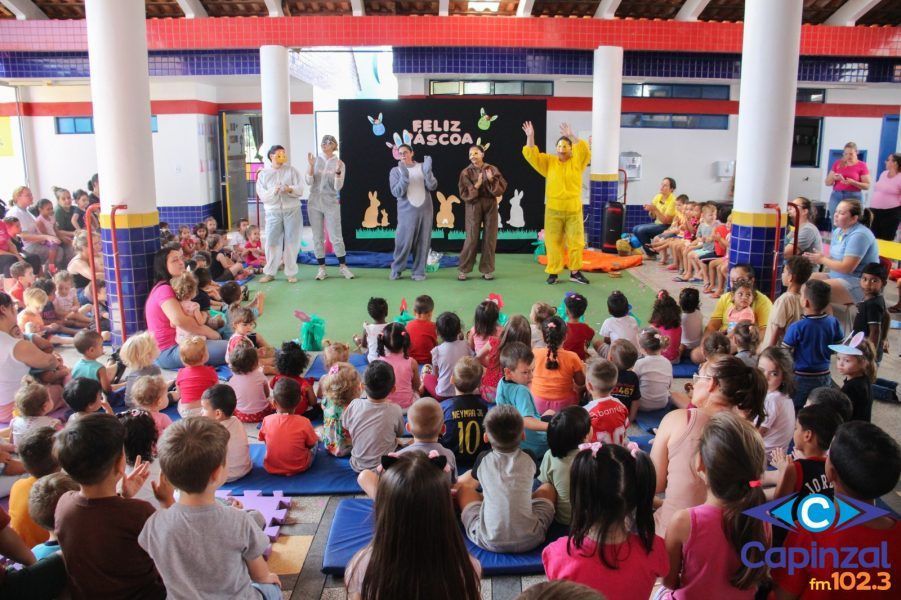 Páscoa especial encanta crianças no CEI Estrela do Amanhã em Zortéa