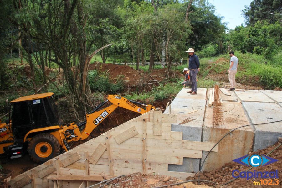 Obras na Rua Amantina de Morais são retomadas em Zortéa com foco na conclusão de ponte e melhorias na infraestrutura