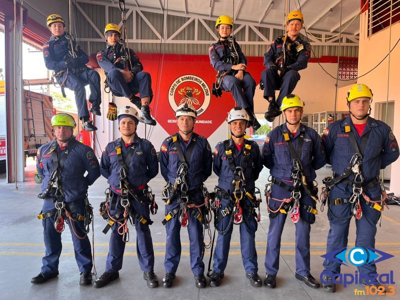Corpo de Bombeiros Militar de SC realiza treinamento preparatório para competição latino-americana no Meio-Oeste
