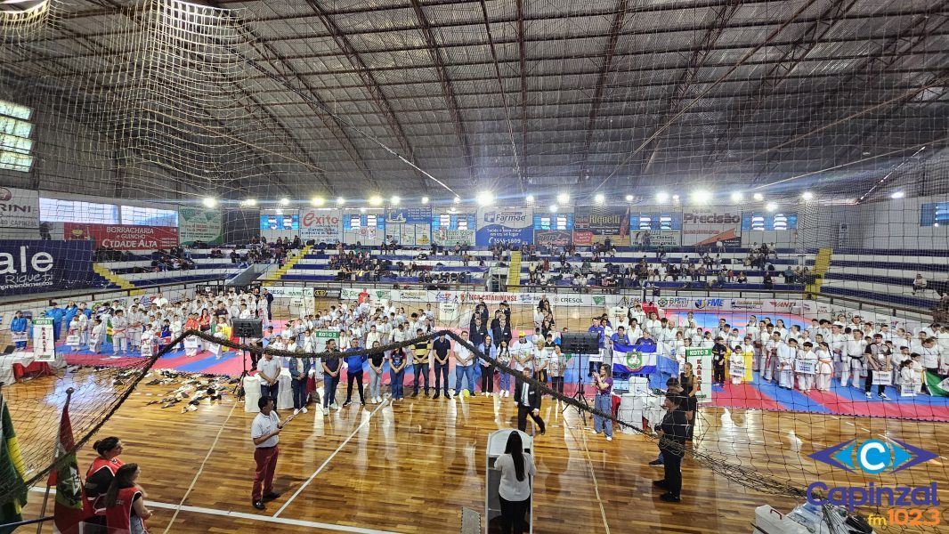 Capinzal sedia neste sábado o 1º Open Sarah Held de Karatê