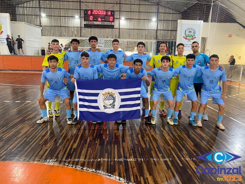 Capinzal Futsal/FME vence nos pênaltis e se classifica para a Etapa Regional dos Joguinhos Abertos