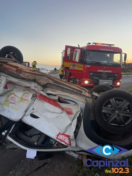 Colisão entre dois veículos deixa feridos na BR-470