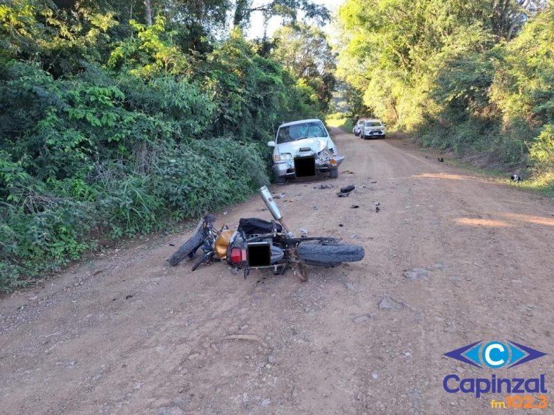 Motociclista morre em acidente de trânsito no interior de Erval Velho