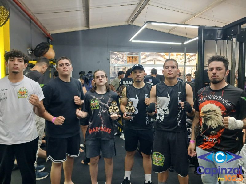 Capinzal conquista bons resultados no boxe durante o 13º Chapecó Fight