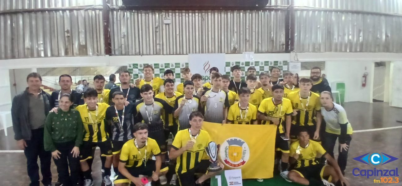 Futebol de Ouro é bicampeão da fase micro dos Joguinhos Abertos de SC