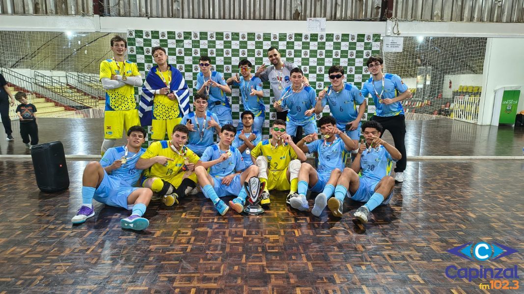 Capinzal Futsal/FME conquista o tricampeonato do microrregional dos Joguinhos Abertos de SC