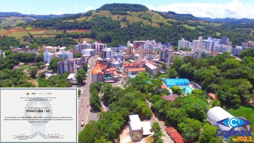 Piratuba conquista Selo FNAS 2025 e reforça compromisso com a assistência social