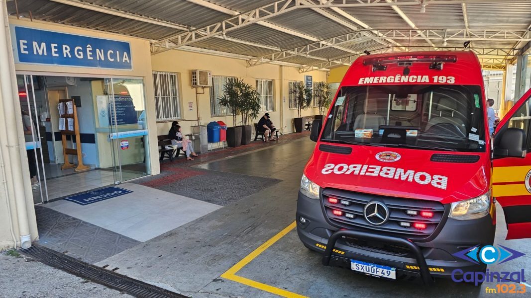 Ciclista de 11 anos sofre queda com suspeita de traumatismo craniano em Capinzal