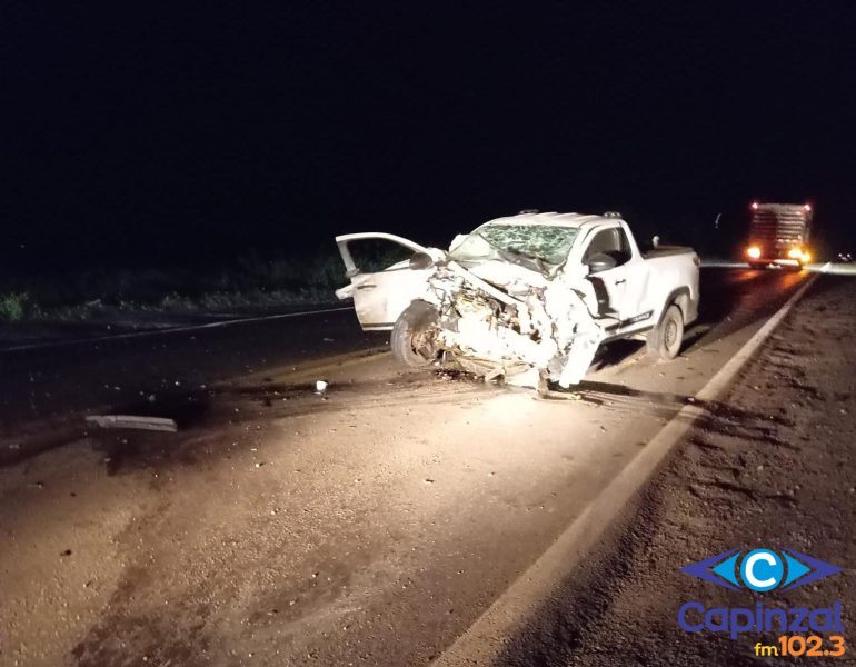 Acidente deixa duas vítimas fatais na BR-470 em Barracão RS