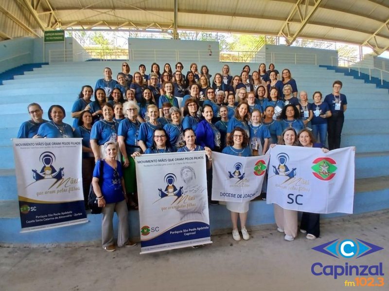 Participação em encontro nacional fortalece movimento Mães que Oram pelos Filhos em Capinzal