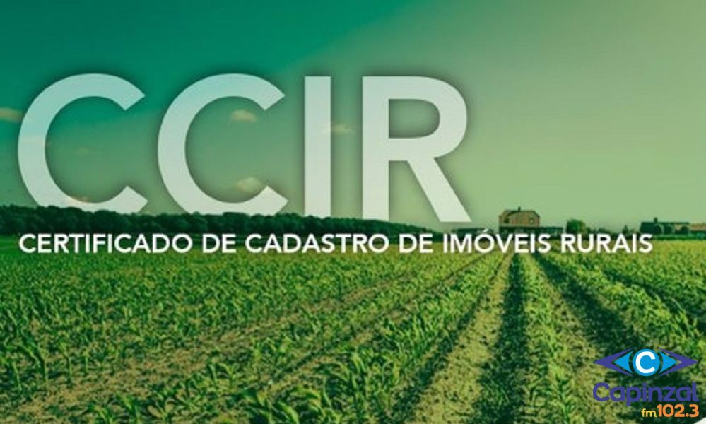 Produtores rurais de Piratuba poderão emitir o CCIR 2026 a partir de 19 de maio; prazo de pagamento vai até 30 de junho