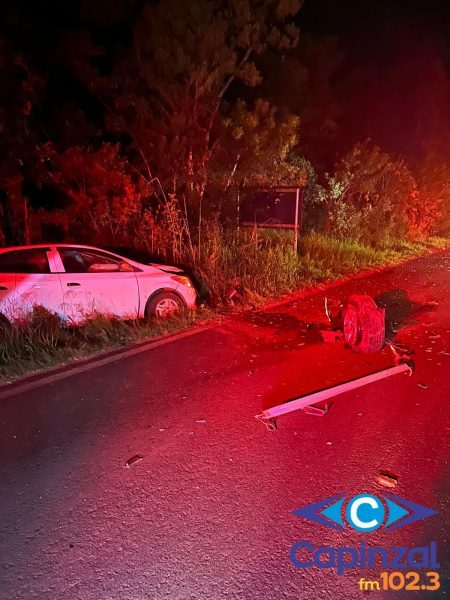 Acidente na ERS-208, em Machadinho, deixa um morto e um ferido grave