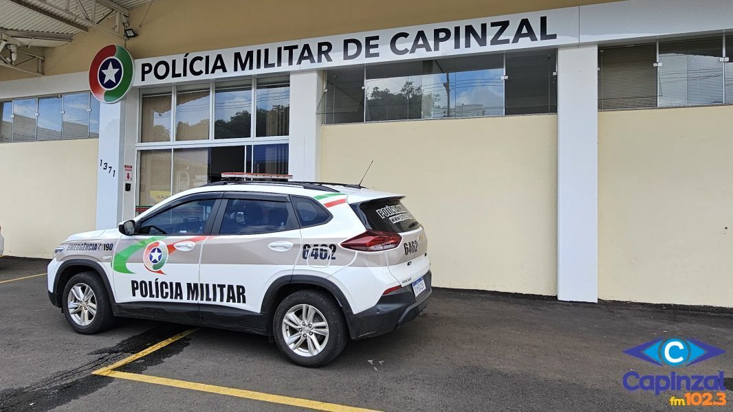 Adolescente é apreendido por tráfico de drogas após tentar fugir da PM em Capinzal