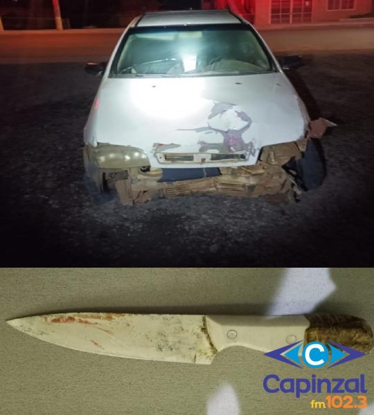 Policial Militar é atacado com faca durante ocorrência e reage em legítima defesa em Anita Garibaldi