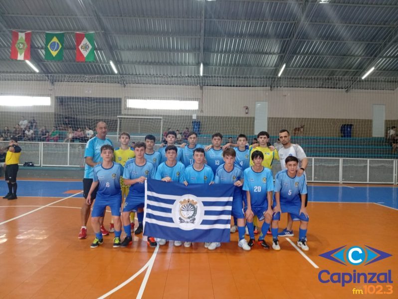 Capinzal Futsal/FME vence Tangará na estreia do Estadual Sub 15 da Liga Catarinense
