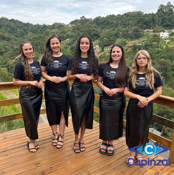 Cinco jovens são candidatas à realeza 2026 da Festa do Agricultor de Piratuba