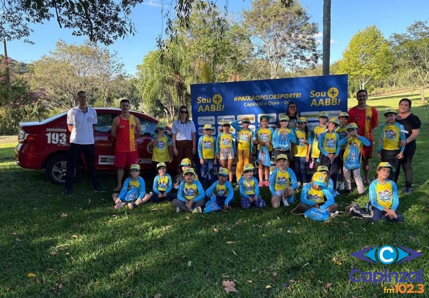 Programa Golfinho reúne cerca de 60 crianças e encerra edição em Capinzal, Ouro e Zortéa
