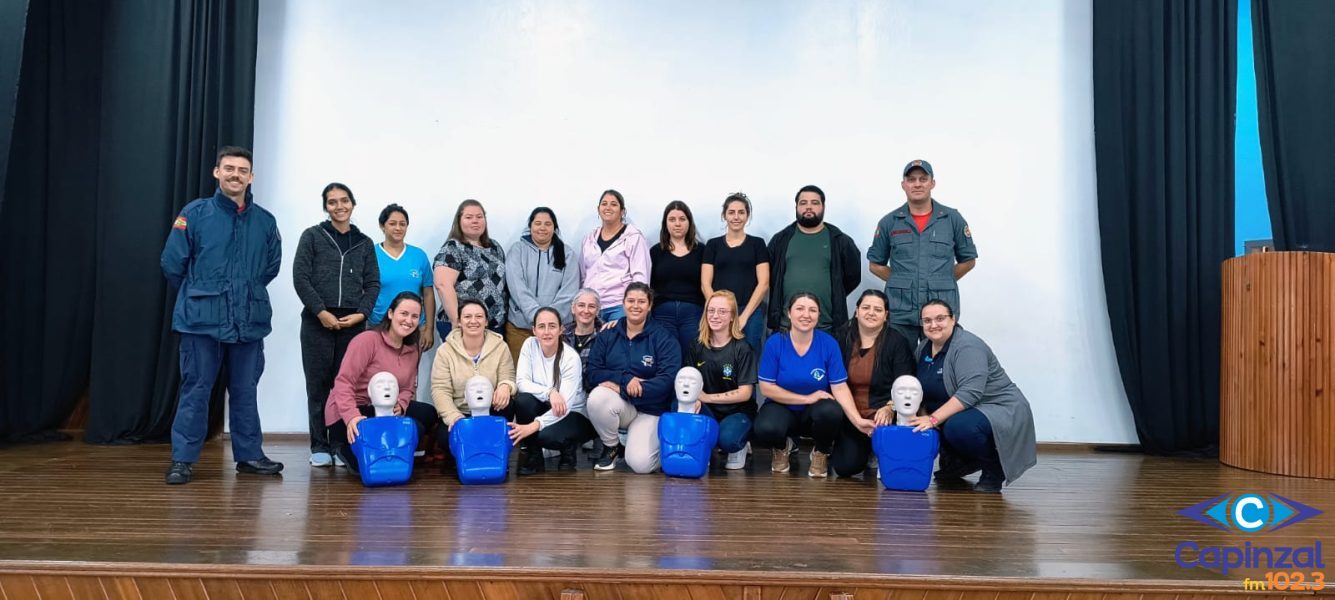Capinzal fortalece rede de ensino com capacitação em primeiros socorros nas escolas