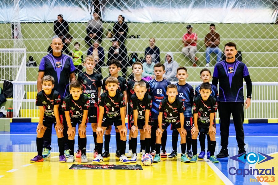 Clube Atlético do Vale estreia com três vitórias no Estadual Sub-11 da Liga Catarinense de Futsal