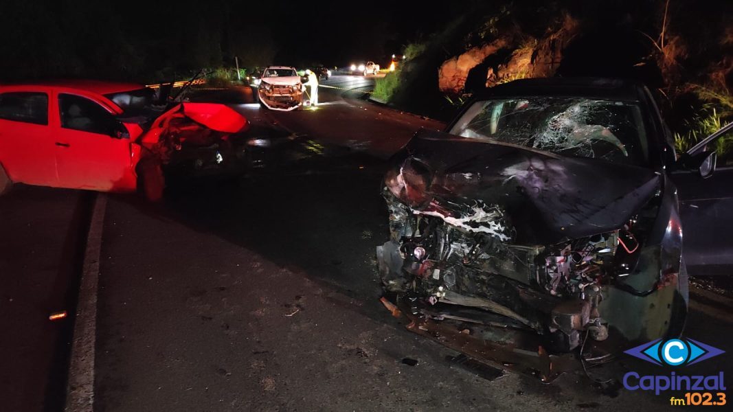 Tragédia na SC-283: colisão entre veículos deixa um morto e criança ferida