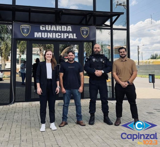 Vereador de Capinzal visita Guarda Municipal de Caçador para avaliar modelo de segurança