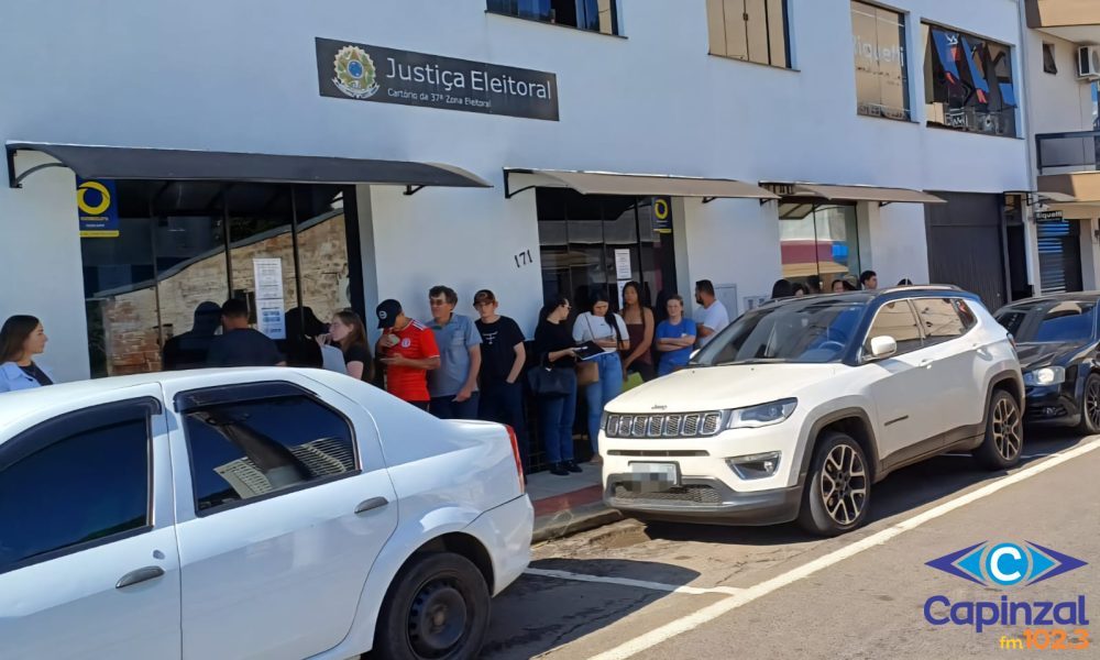 Prazo para regularização eleitoral termina hoje e Cartório de Capinzal registra alta procura
