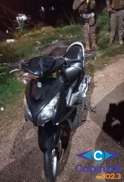 PM recupera motocicleta furtada em Joaçaba