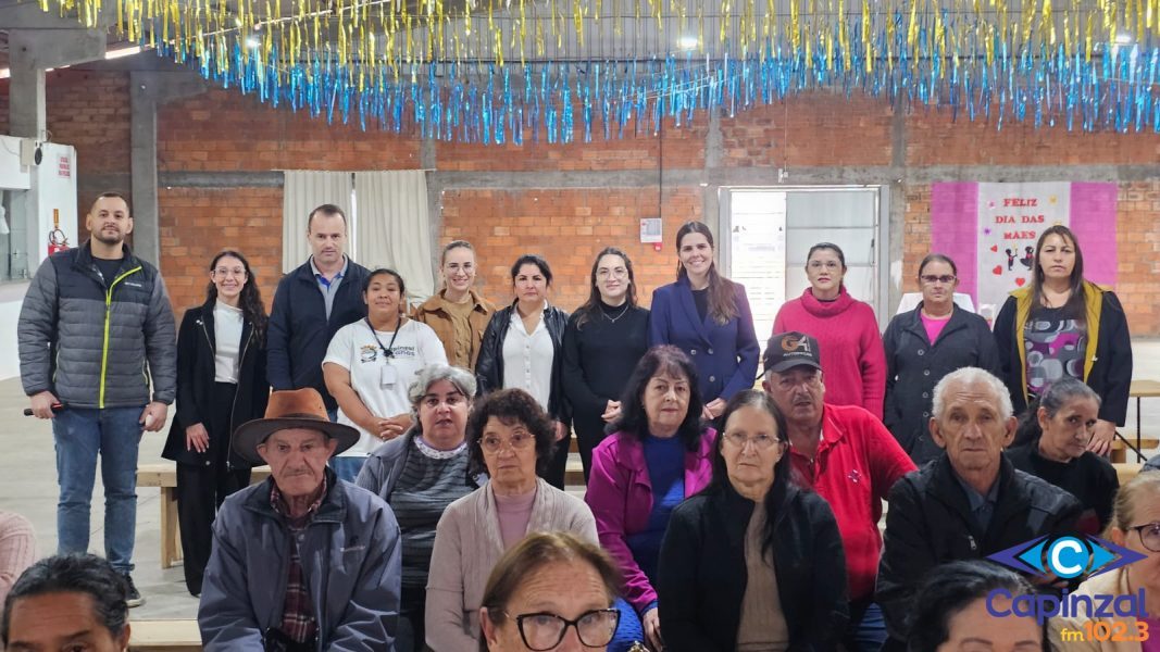 Encontro da Saúde reúne moradores do interior de Capinzal com palestra, atendimentos e vacinação contra a gripe