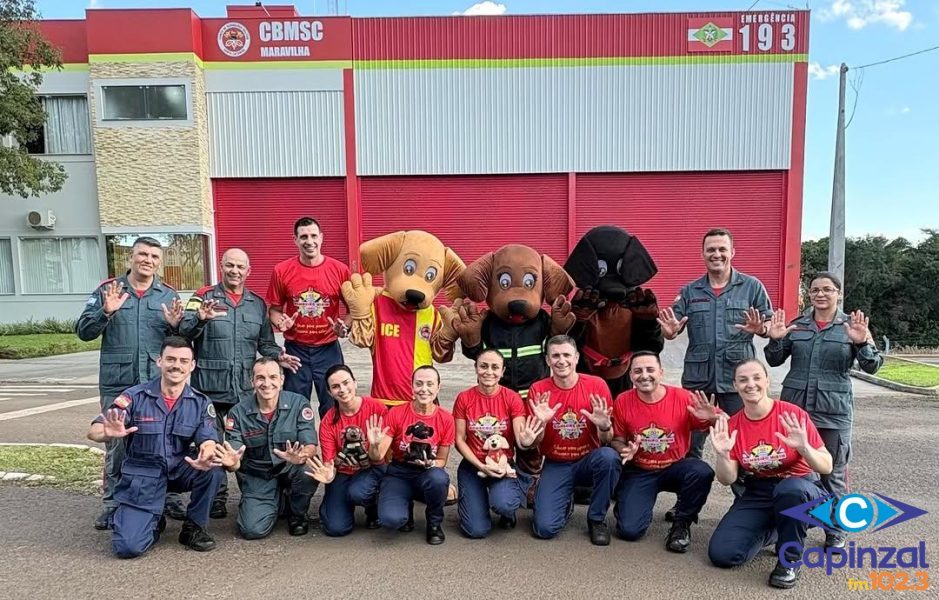 Bombeiros de Capinzal concluem curso de Instrutor de Bombeiro Mirim em Maravilha