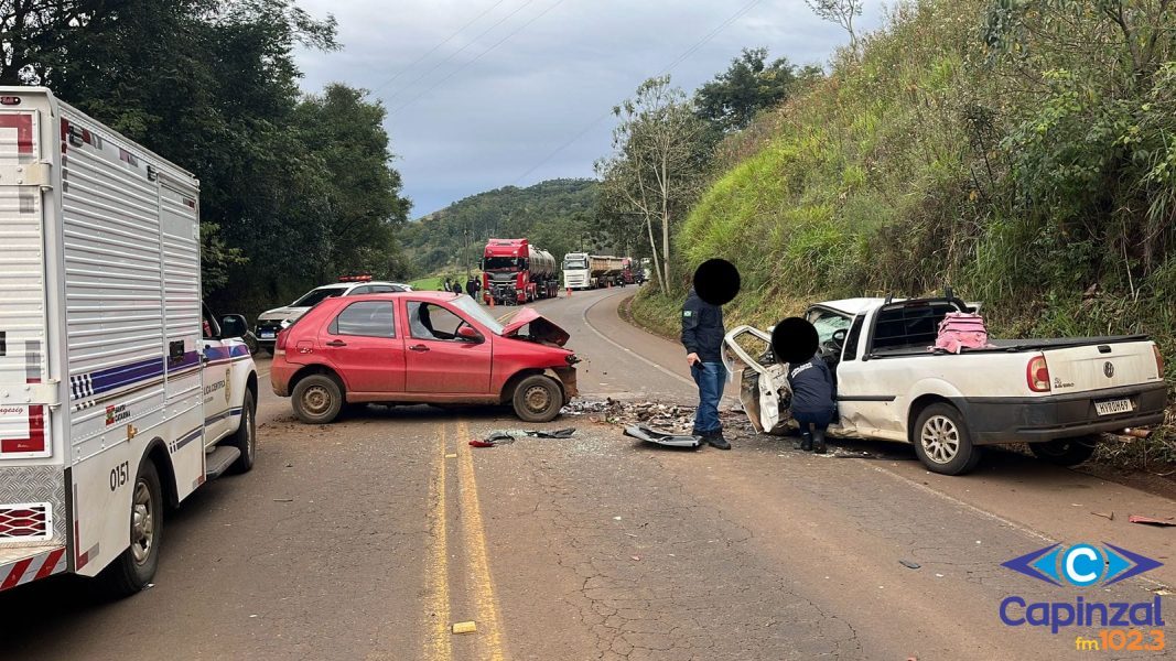 Policial penal morre em grave colisão na SC-160; motorista embriagado é preso