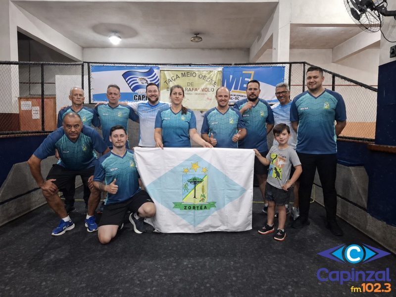 Equipe de bocha de Zortéa avança às oitavas da Taça Meio-Oeste 2026