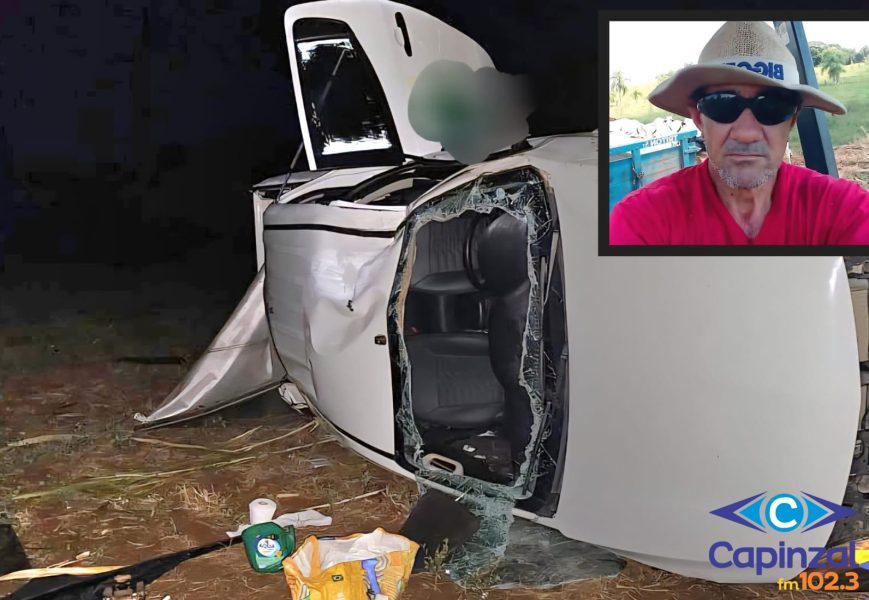 Vítima de acidente de trânsito no interior de Capinzal morre após duas semanas internado