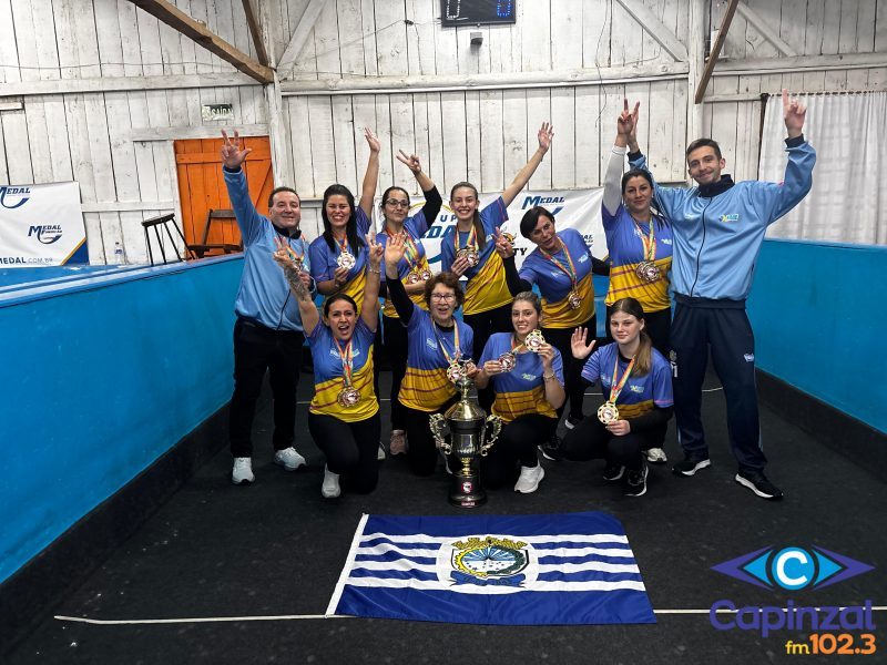 Capinzal conquista bicampeonato da Taça Meio-Oeste de Bocha Feminino