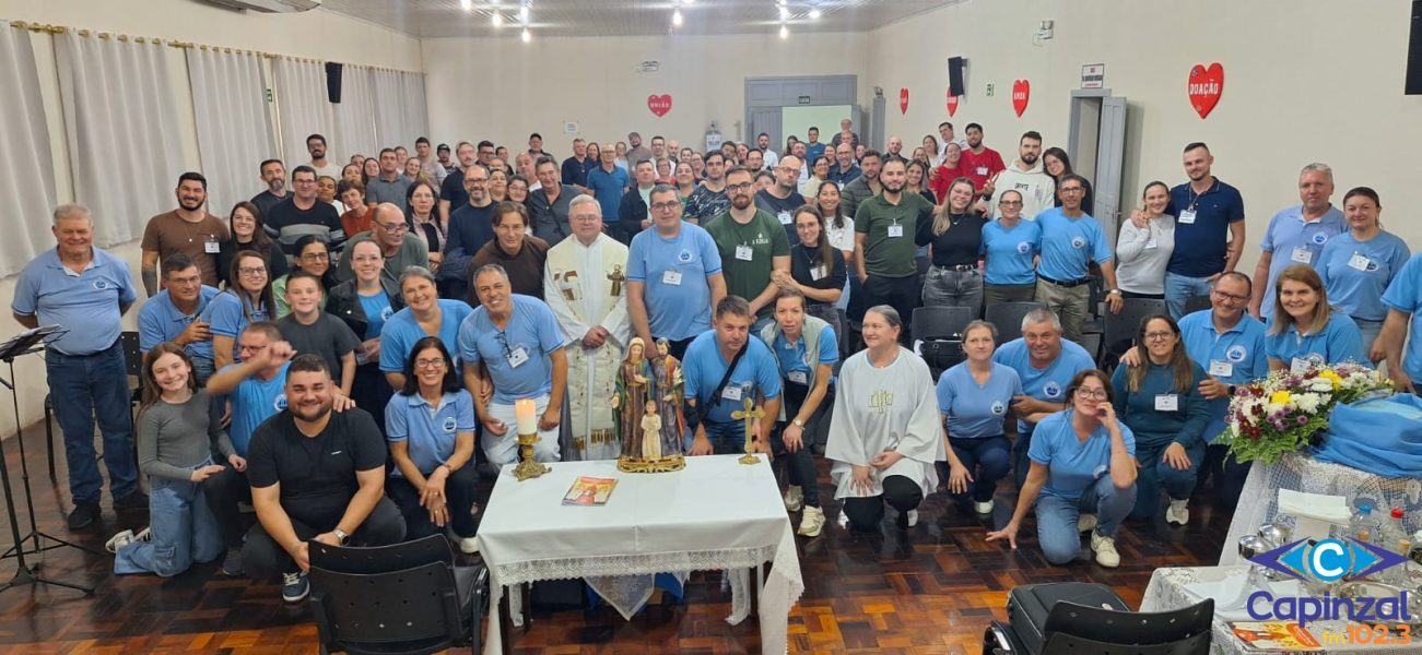 8º Retiro Terapêutico para Casais reúne 40 casais em Capinzal