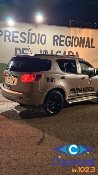 Polícia Militar cumpre mandado de prisão no Centro de Joaçaba