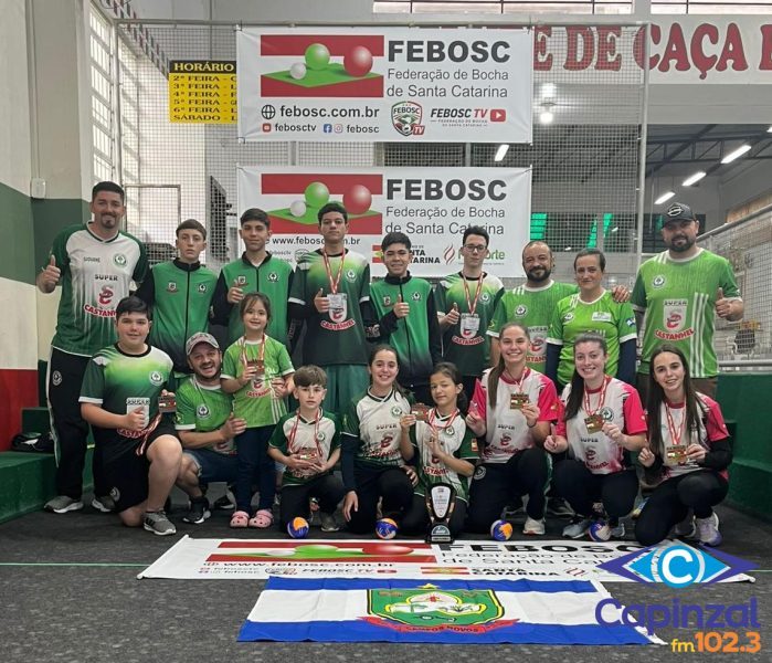 Pinheiros/SEL Campos Novos conquista títulos no Catarinense Juvenil em Rio do Sul