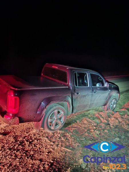 Caminhonete roubada em Caçador é recuperada em Água Doce