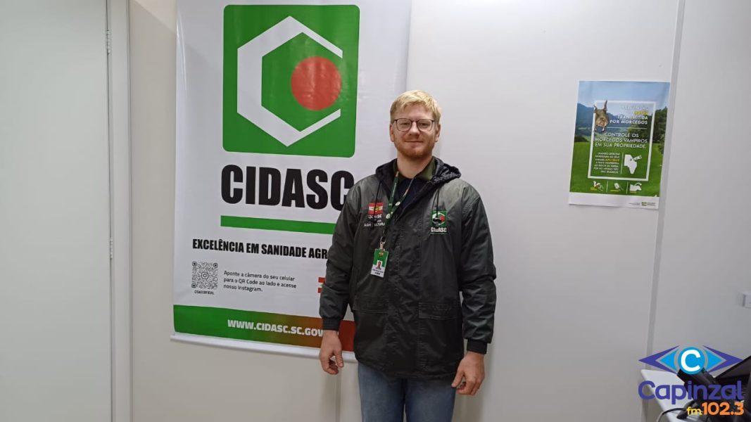 OUÇA: Maio reforça importância da sanidade animal e vegetal em Santa Catarina