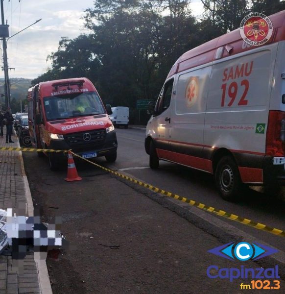 Homem morre após sofrer choque elétrico e cair de aproximadamente 8 metros em Pinheiro Preto