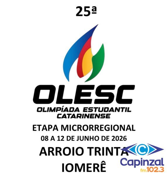 Capinzal, Ouro e Lacerdópolis disputam fase Microrregional da OLESC a partir do dia 8