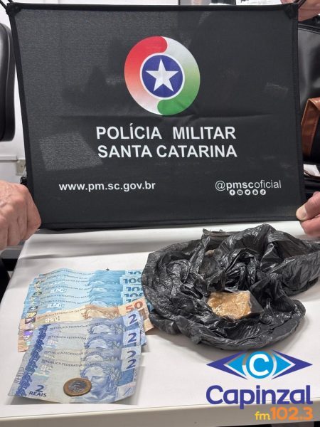 Homem é preso por tráfico de drogas em Joaçaba
