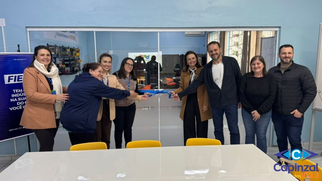 Espaço Maker é inaugurado na Escola Municipal Ivo Silveira