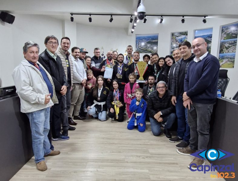 Câmara de Vereadores de Capinzal aprova Moção de Aplauso à equipe de Jiu-Jítsu por conquistas na XapGames